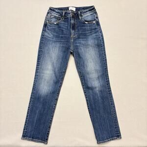 Driftwood Stella Straight Leg Jeans High Rise Medium Wash Women’s Size 26x27